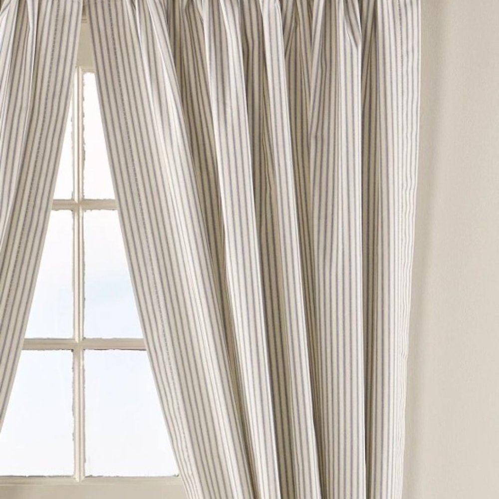 Country Curtains Ticking Stripe (pair)